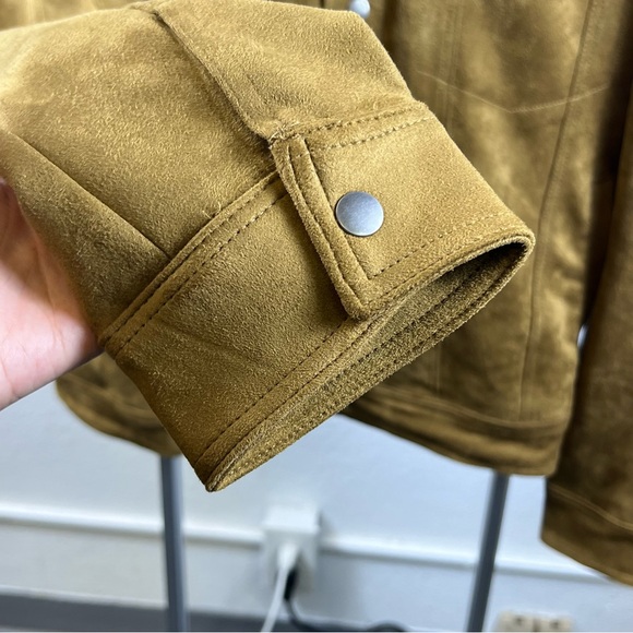 Goodfellow Men's Brown Suede Jacket Size L - Picture 3 of 9
